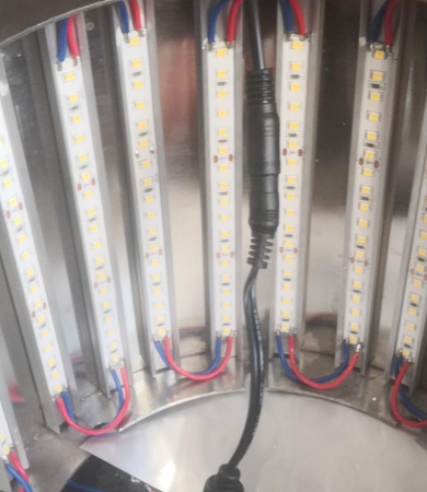 外置环绕式LED光源(玻璃发酵罐光生物反应器)