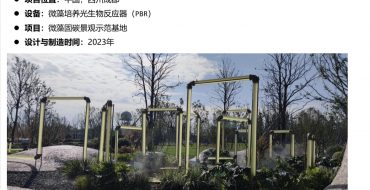 光语参加微藻固碳景观示范基地建设