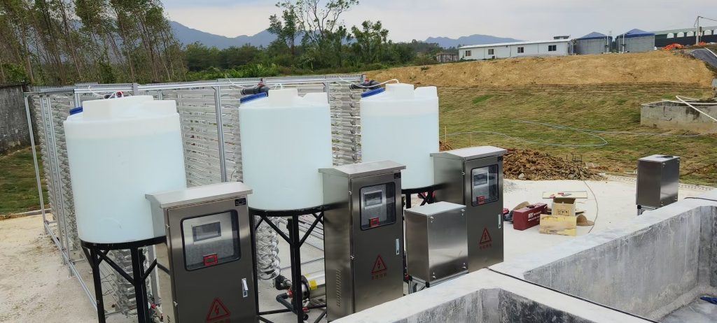 光语生物科技有限公司养殖场项目现场