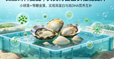 不同微藻饵料对牡蛎、文蛤稚贝的养殖效果